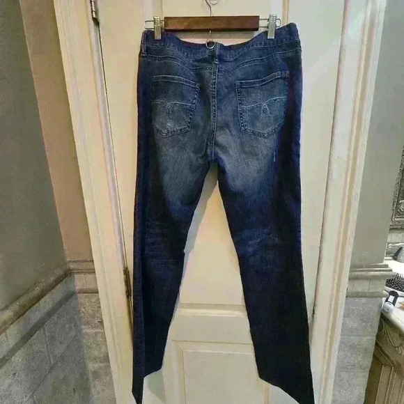 P7041 buffalo david bitton allison mid rise stretch boyfriend fit - Picture 6 of 8